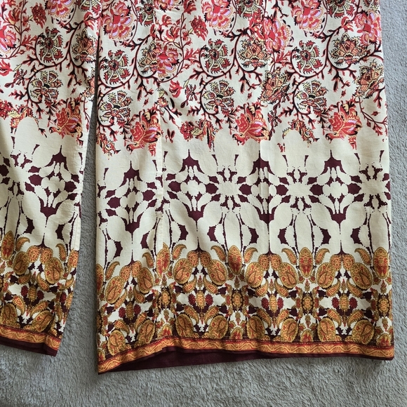 Maison d'Amelie Paris High Rise Wide Leg Pull On Boho Pants size medium - Picture 8 of 16